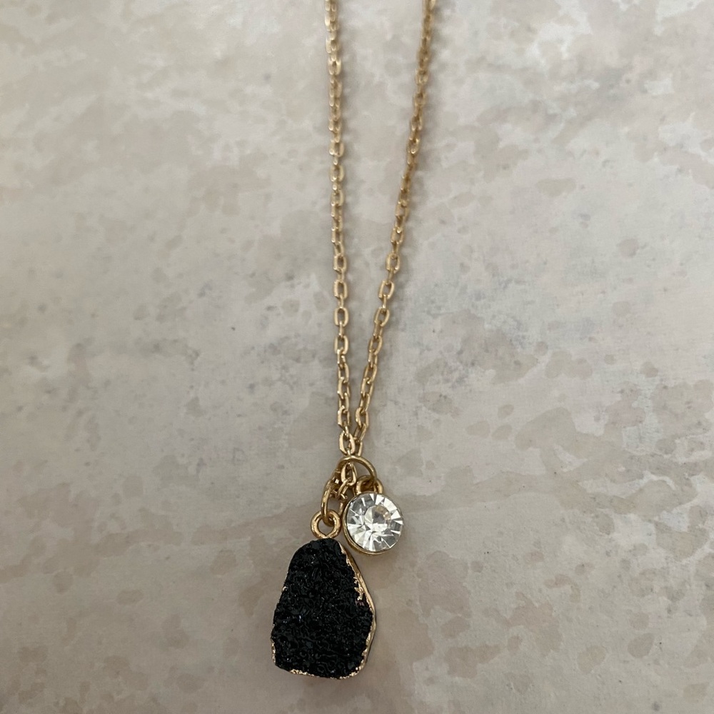 Kylies Closet Crystal Necklace and Earrings